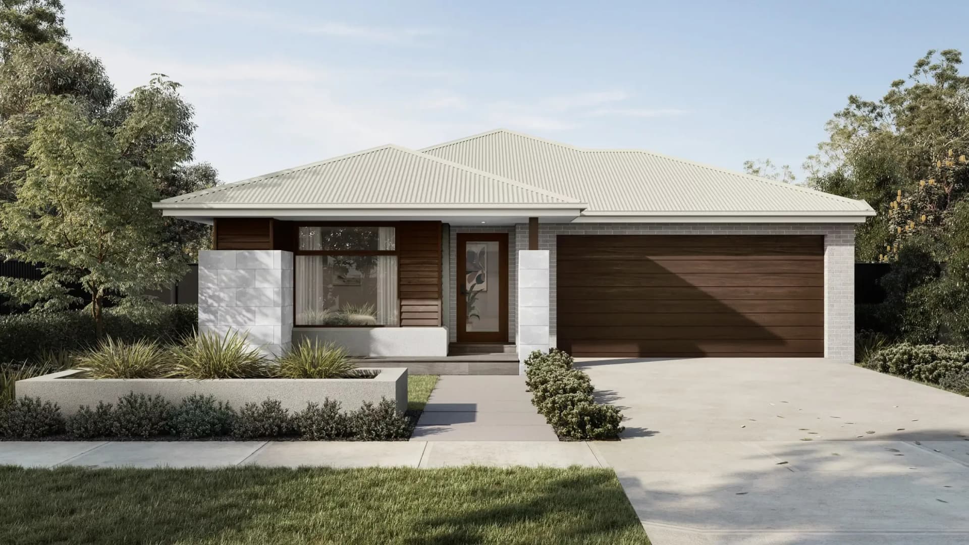 Horizon double garage 2x