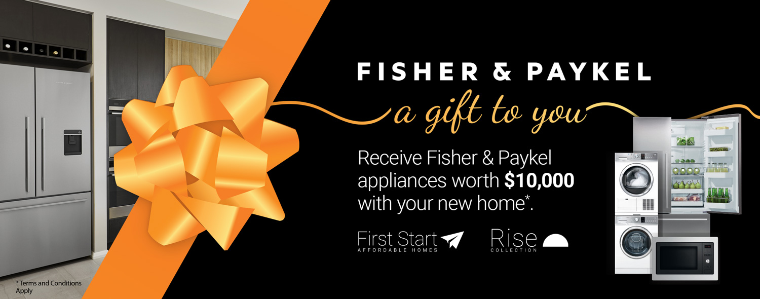 Free Fisher &amp;amp;amp;amp;amp; Paykel Appliances in your new home!